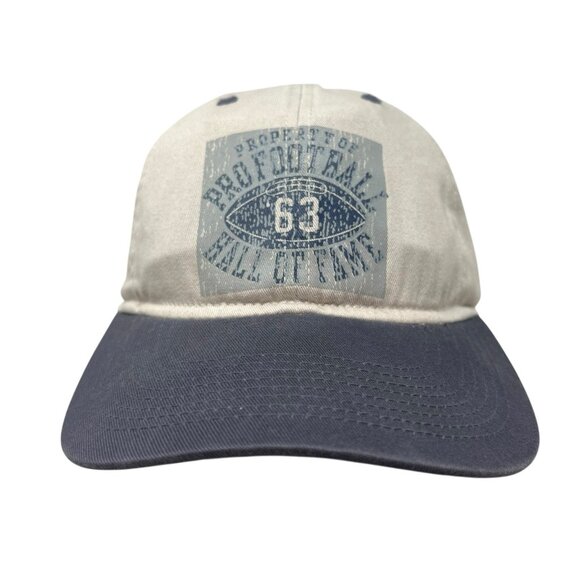 Pro Football Hall of Fame Strapback Dad Hat Cap Reebok Vintage Canton Ohio NFL - Picture 1 of 10